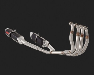 Čierny Vance & Hines výfuk SK ONE PERFORMANCE HEAD PIPES pre Suzuki GSX 1300 R Hayabusa