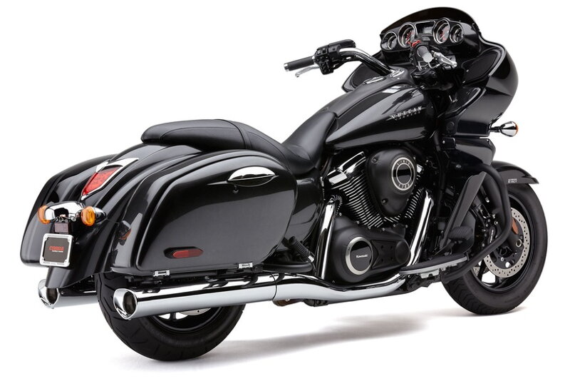 Tri-Flo - koncovky výfuku pre Kawasaki Vulcan 1700 Nomad (14-14) / 4228