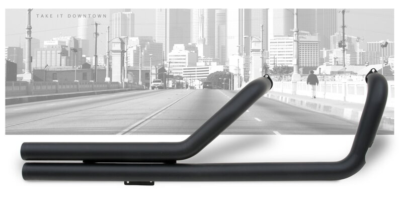 Výfukový systém 3" Big Straight pre Honda pre Kawasaki Vulcan 1500 D,E,N (1996-08) čierna keramika