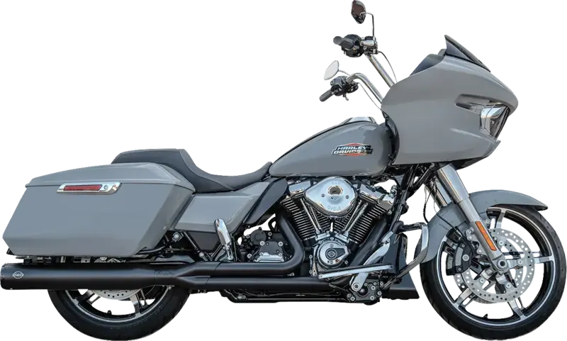 Kompletný výfuk S&S Grand National 2:1 Black pre Harley Davidson Touring M8 (2017–2025)
