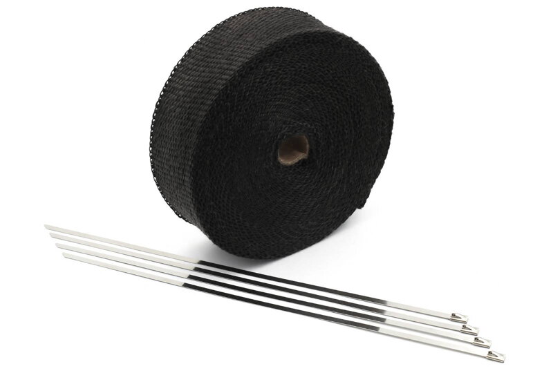 ŽIARUVZDORNÁ OMOTÁVKA VÝFUKOVÝCH ZVODOV 5M ČIERNA