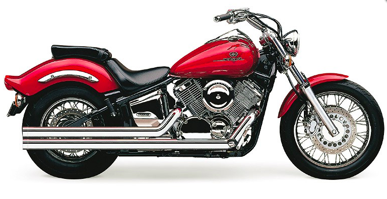 Výfukový systém pre motocykle Yamaha XVS 1100 Drag Star Custom