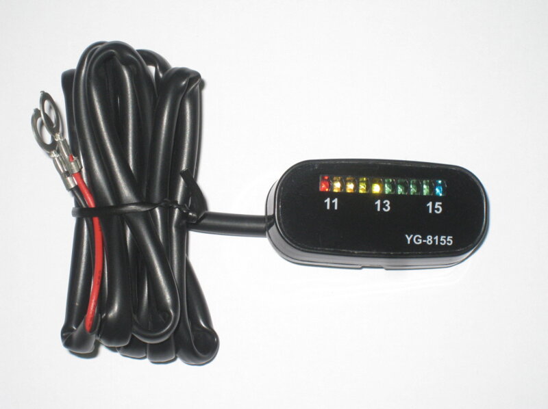 Monitor napájania batérie 12V-15V