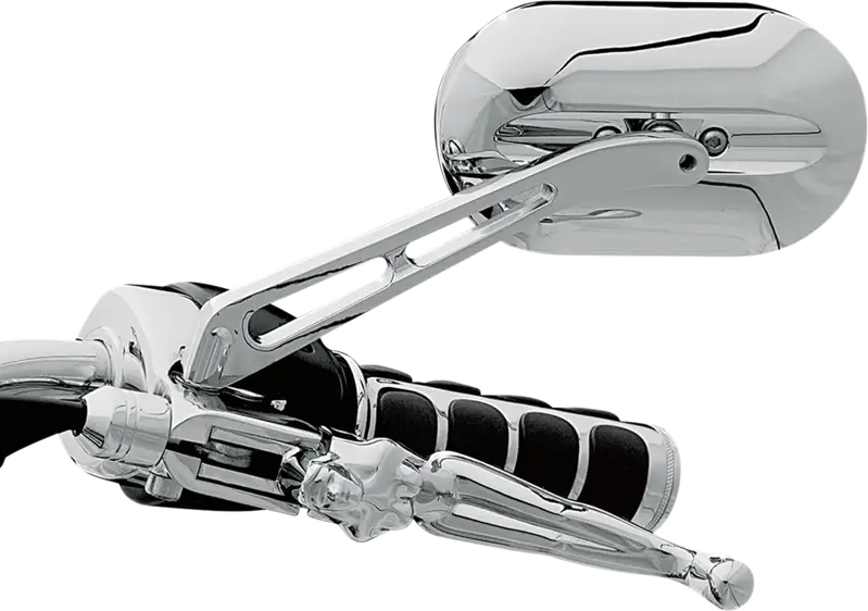 Magnum L - Univerzálne chrómované zrkadlá na motocykel KY-1430