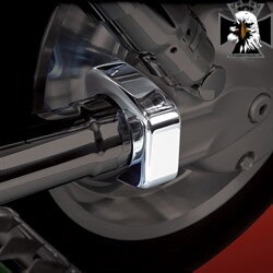 Chrómovaný kryt skrutiek kardanu pre motocykle Honda 