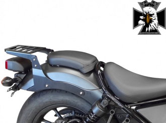 Customaccess - konzoly so zadným nosičom pre Honda Rebel CMX 500 2017-2023 - čierne