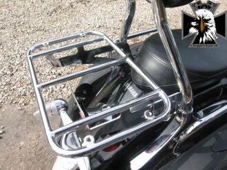 EXTRA - široký zadný nosič  na originál opierku spolujazdca pre Yamaha XVS 1900 Midnight Star