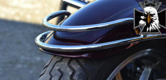 Chrómovaný rám na predný blatník pre YAMAHA DRAG STAR 1100 V STAR CLASSIC