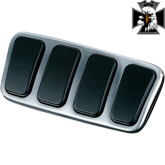 Kuryakyn - Chrómovaná krytka brzdového pedálu pre Honda VTX 1300 / 1800