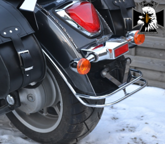 Chrómovaný rám na zadný blatník pre SUZUKI INTRUDER C 1800 R / BOULEVARD C 109