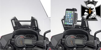 GIVI DRŽIAK NAVIGÁCIE POD PLEXI KAWASAKI VERSYS 1000 (17-18) FB4120
