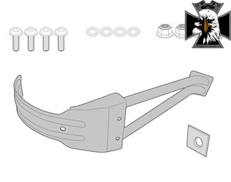 GIVI KIT NA MONTÁŽ BLATNÍKA RM01/RM02 YAMAHA MT-09 TRACER RM2122KIT