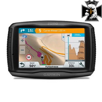 Navigácia motocyklová, ZÜMO 595 Europe45