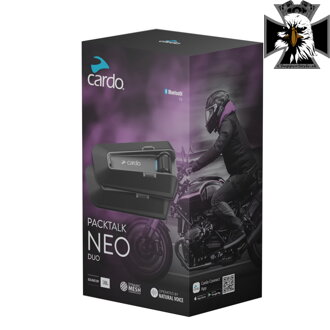Cardo PACKTALK NEO DUO sada Interkom na motocykel pre 2 osoby