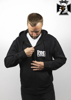 John Doe - Motorkárska mikina ZIP HOODIE RIDE