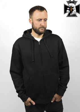 John Doe - Motorkárska mikina ZIP HOODIE CROSS JDH7002