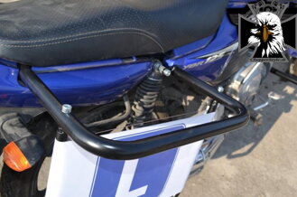 Ochranný padací rám YAMAHA YBR 125 predný+zadný