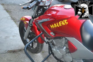 Predný padací rám YAMAHA YBR 250