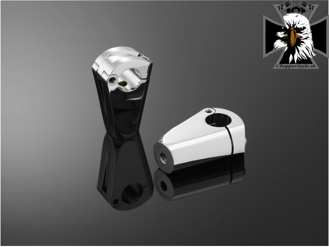 Nádstavce riadidiel priemer 25mm (1") chróm (56-067)