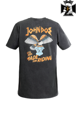 John Doe - Pánske motorkárske tričko eagle vintage