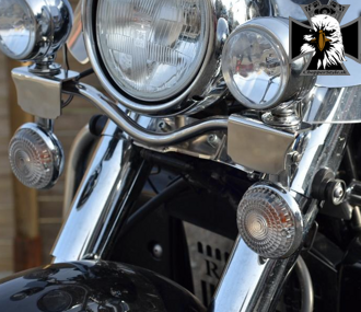 Svetelná rampa s prídavnými LED svetlami pre YAMAHA Royal Star XVZ 1300