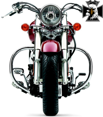 Predný padací rám classic Cobra pre Yamaha XVS 1300 Stryker 