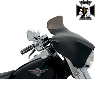 Dymové zahnuté plexi 13cm do masky / kapoty Batwing 
