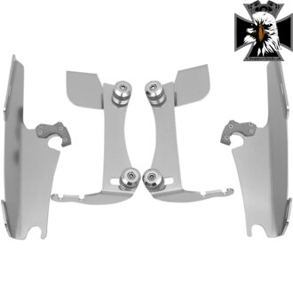 Memphis shades  - rýchloodnímateľná montážna sada plexiskla / masky pre Honda VTX 1300