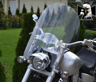Veľké akrylové plexisklo YAMAHA MIDNIGHT STAR 1300/ V STAR  (STANDARD)