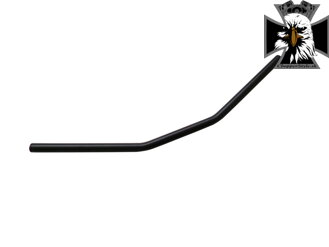 Oceľové riadidlá DRAG STYLE WIDE 25mm (1 ") / 80cm (s prelisom), čierne