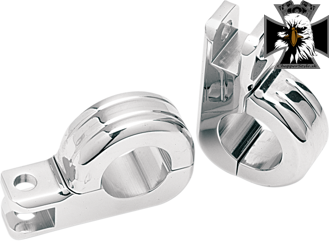 Objímky stupačiek na padací rám s priemerom 32mm