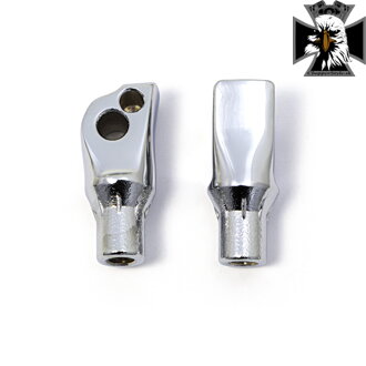 Kuryakyn - Adaptéry stupačiek spolujazdca pre Harley Davidson Softail