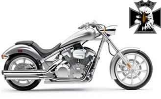 1133CO-Cobra výfuk Honda VT1300CX Fury (10-12) 3-inch Slip-on Mufflers