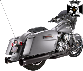 S&S CYCLE - MK45 Homologizované koncovky výfuku pre Harley Davidson Touring Modely 2017-2023