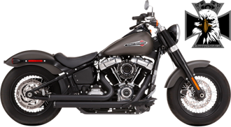 Rinehart - 2v1 Kompletný výfukový systém pre Harley Davidson Softail 2018-2023
