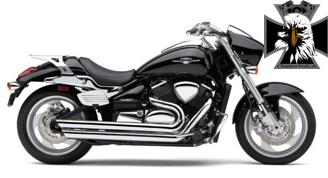 Kompletný výfukový systém COBRA pre Suzuki Intruder M1500