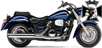 2275CO-Koncovka výfuku Cobra Yamaha V-Star 1300