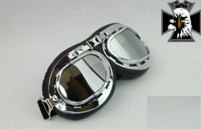 Retro motocyklové okuliare - typ 4