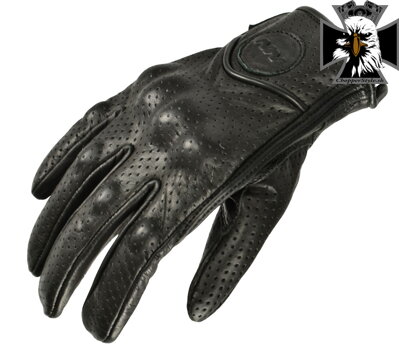 Pánske kožené rukavice NAZRAN DIEGO BLACK - veľkosť  M / 2XL