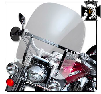 Motocyklové plexisklo SwitchBlade / N21408 - dýmové