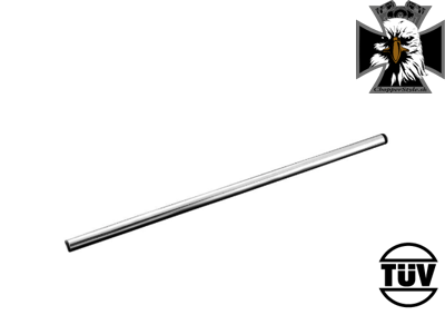 Oceľové riadidlá STRAIGHT 25mm / 74cm (s prelisom), chróm (55-223)