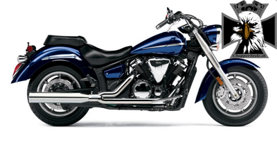 Výfukový systém motocykla Yamaha XVS 1300 Midnight Star (V-Star) 2007-2014 