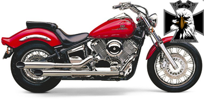 Výfukový systém pre motocykle Yamaha XVS 1100 Drag Star Classic 