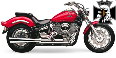 Výfukový systém pre motocykle Yamaha XVS 1100 Drag Star Custom