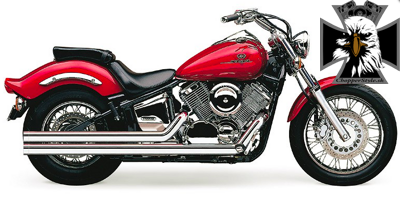 Výfukový systém pre motocykle Yamaha XVS 1100 Drag Star Custom