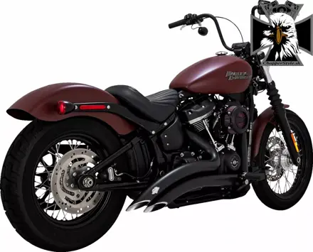 Vance Hines - Kompletný výfukový systém Big Radius 2v2 pre Harley Davidson Softail 2014-2024