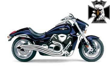 Cobra - Kompletný výfukový systém pre Suzuki Boulevard M109R 2006-2019 - chróm