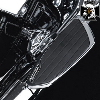 Platne spolujazdca Highway Hawk SMOOTH pre motocykle YAMAHA XVS125 / 650/1100 Drag Star / Classic (pár) 732-751