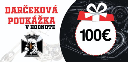 Darčeková poukážka v hodnote 100EUR