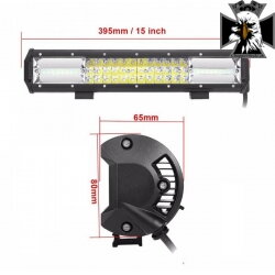 LED panelový pás 15" 108W combo Novinka 2020